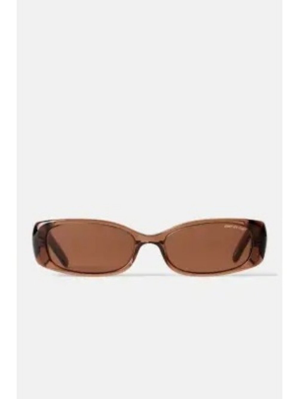 SS-11. DMY Studios Billy Transparent Brown Sunglasses